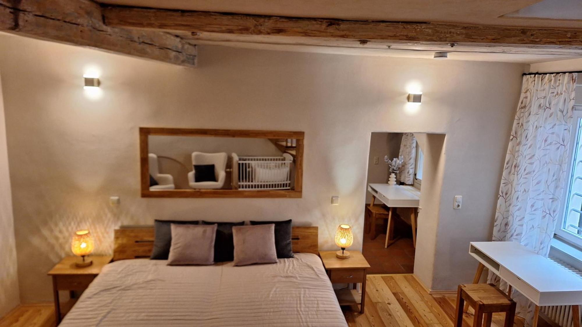 Stadtpalais Familien-Suite 4 Zimmer Mit Galerie Maximal 6 Personen バウツェン エクステリア 写真