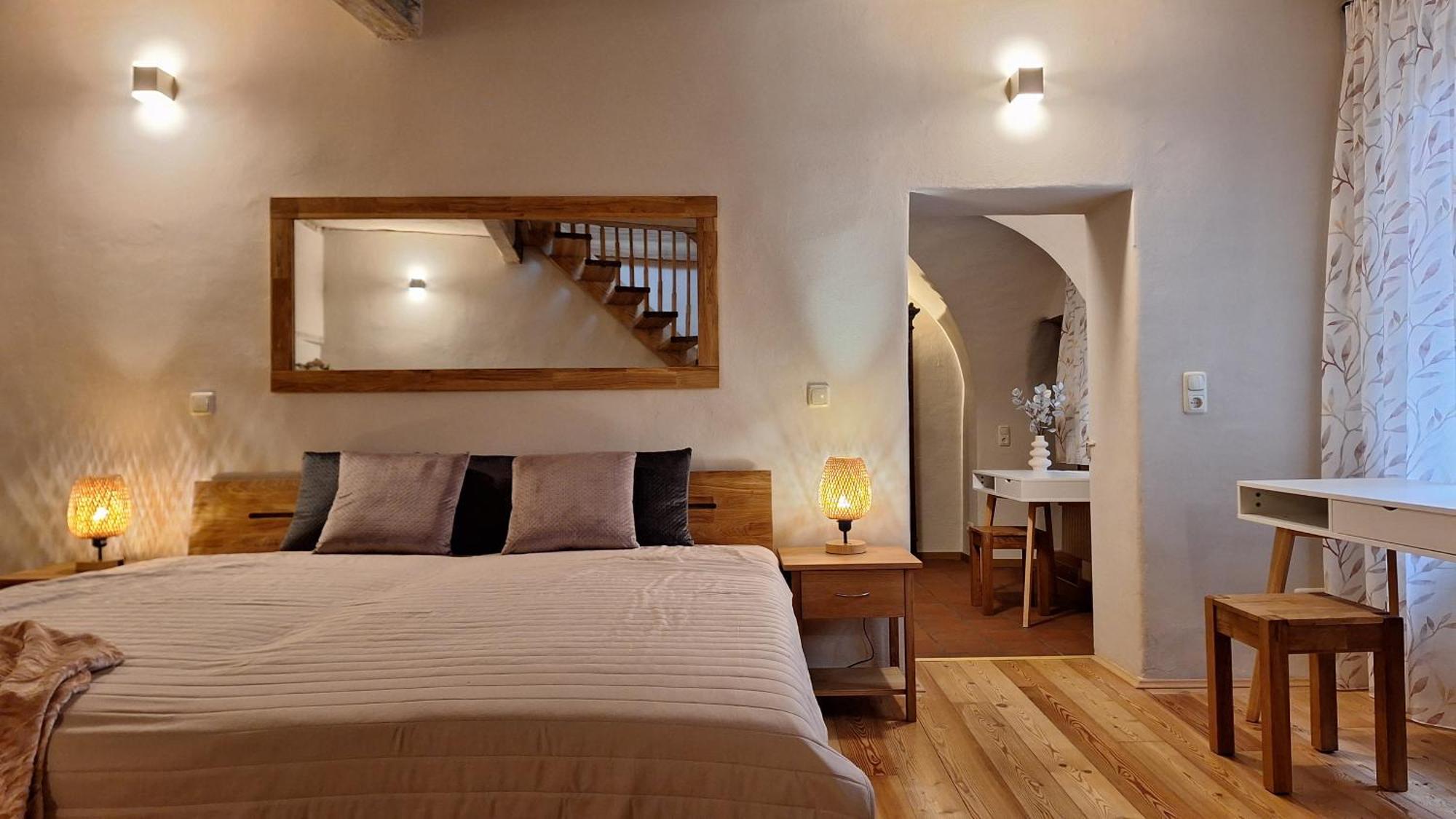 Stadtpalais Familien-Suite 4 Zimmer Mit Galerie Maximal 6 Personen バウツェン エクステリア 写真