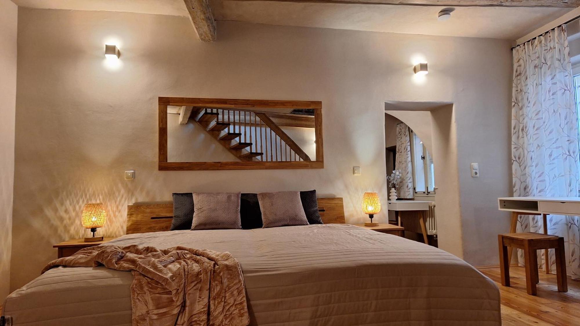Stadtpalais Familien-Suite 4 Zimmer Mit Galerie Maximal 6 Personen バウツェン エクステリア 写真